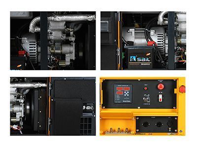 8KW SICOTE Diesel Super Silent Generator Set (single-phase 50HZ 3000rpm)