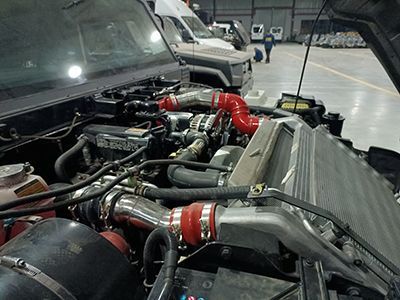 猛士M50-5KW取力发电机供电系统